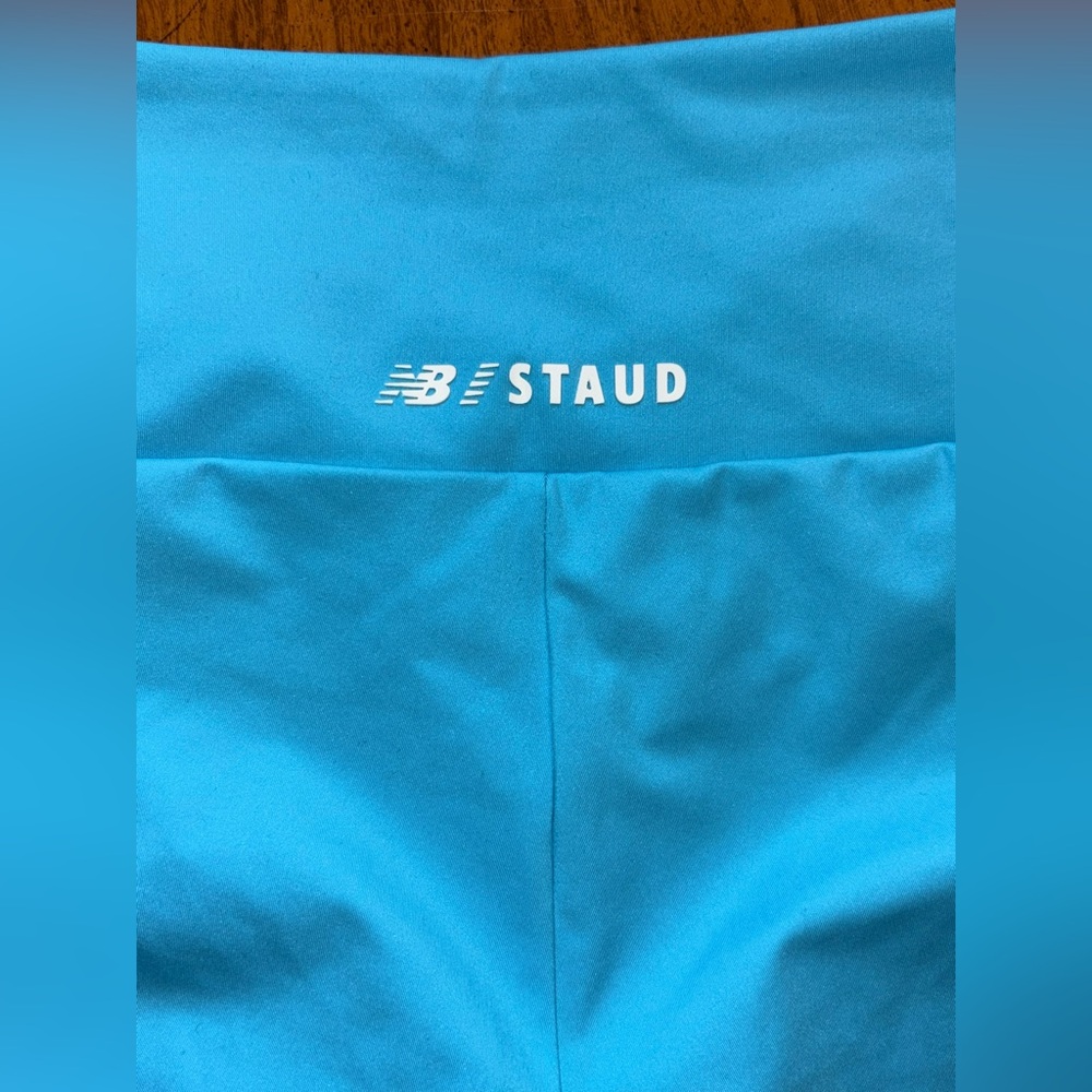 New Balance x Staud Biker Shorts Size Medium - Picture 7 of 10